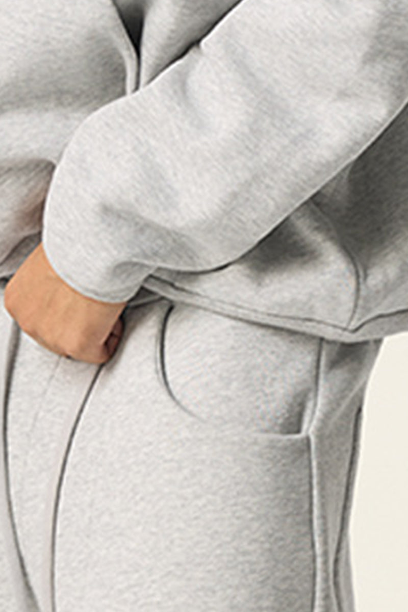 Unisex Oversize Fleece Hoodie Streetwear