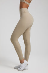 Solid High-Waisted Sports Leggings
