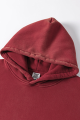 Men's Washed Fleece-lined Hoodie