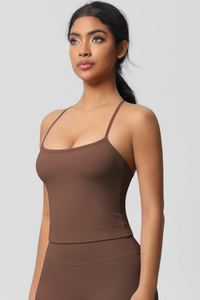 Women Y‑Back Sports Cami Tank Top