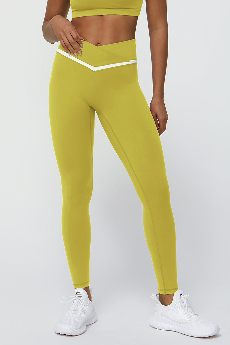 Colorblocked Women Sport Leggings