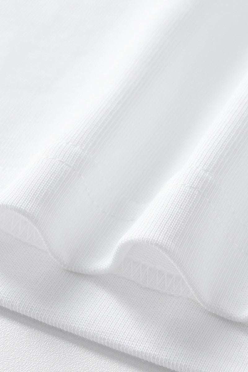 Unisex Casual Heavyweight Pure Cotton T-Shirt