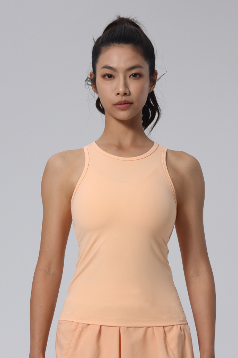 Women Slim Fit Naked-Feel Running Tank Top