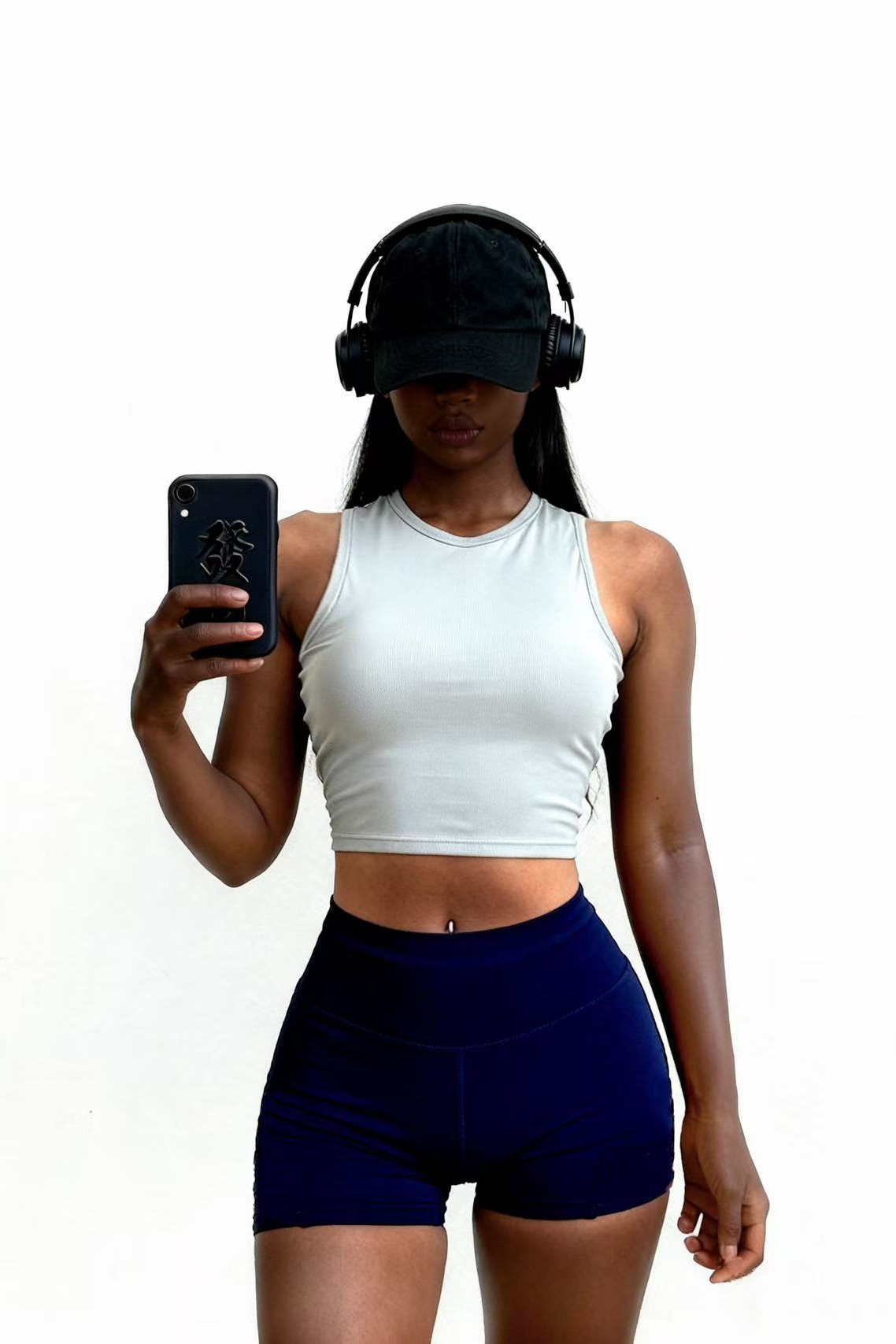 Women's Sleeveless Round Neck Fitness Bra