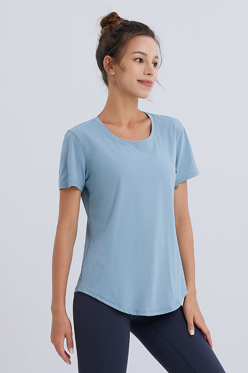 Summer Loose Breathable Brushed T-Shirt