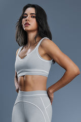 Women High-Impact U-Back Naked-Feel Anti-Shock Sports Bra