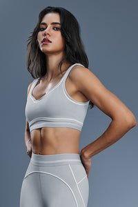 Women High-Impact U-Back Naked-Feel Anti-Shock Sports Bra
