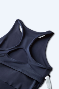 Women's Floral Center Yoga Sports Tank Top