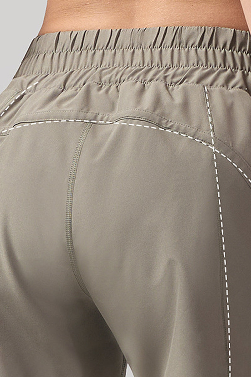 Women Quick-Dry High-Waist Breathable Stretch Fitness Yoga Shorts