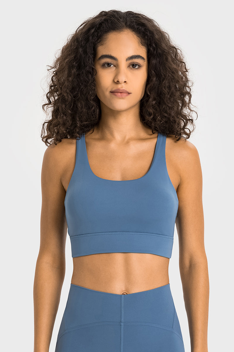 Women's V-Back Anti-Shock Sports Bra