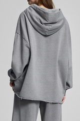 Retro, solid-colored, hoodie