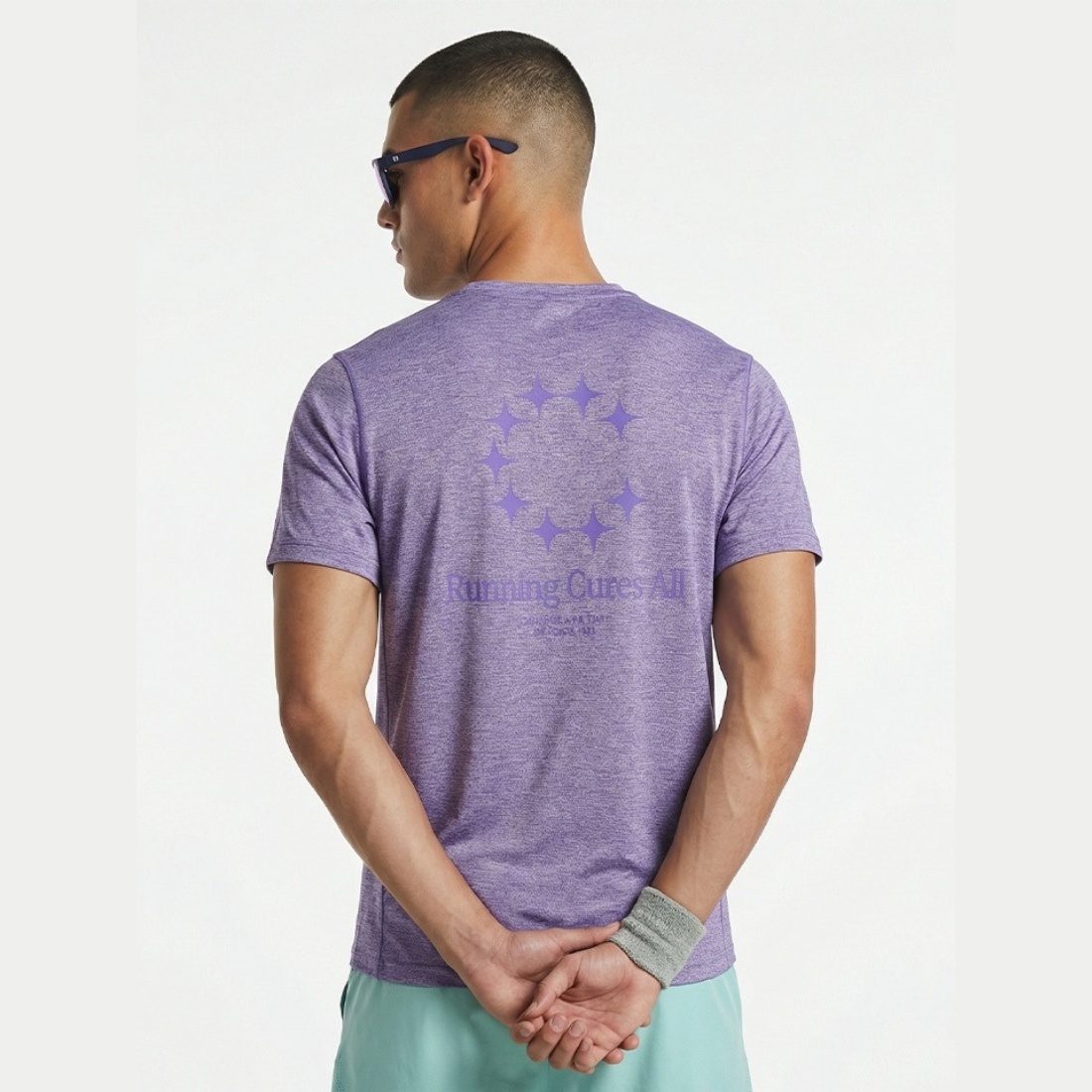 Men's Lightweight Breathable Short-sleeve Printed T-Shirt