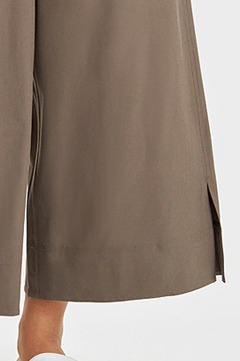 Women Straight-Leg Breathable Quick-Dry Wide-Leg Yoga Pants