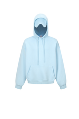 Men's cropped loose-fitting  hoodie