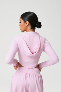Women Slim Fit Hooded Quick-Dry Breathable Outdoor Training Jacket