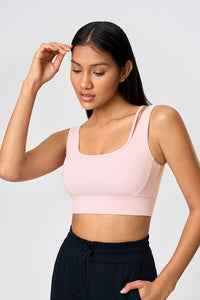 Women Shockproof Lift Hollowed Back Naked-Feel Yoga Sports Bra