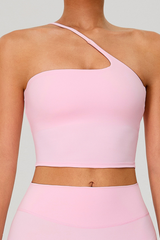 Women's One-Shoulder Sports Tank Top