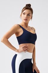 Women Eco-Friendly Recycled With Chest Pads Premium Feel Fitness Pilates Yoga Bra