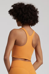 Classic Solid Color High-Strength Sports Bra