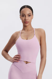 Women'S Crossover Backless Suspender Bra Underwear Sports Vest