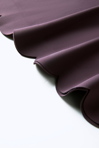 Women's Long Sleeve Wave-Detail Yoga Dress