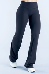 Women's Nude‑Feel Butt-Lifting Seam Yoga Flare Pants