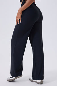 Women High-Waist Relaxed-Fit Drawstring Yoga Lounge Pants