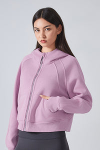 Women'S Loose Yoga Hooded Jacket