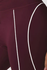 Women Color Block High-Waist Sport Leggings