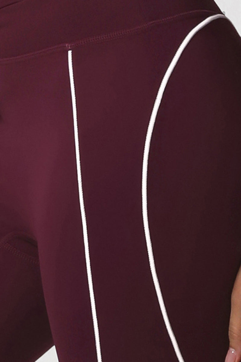 Women Color Block High-Waist Sport Leggings