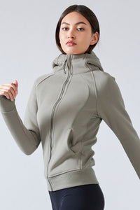 Women'S Zip Sport Hooded Jacket