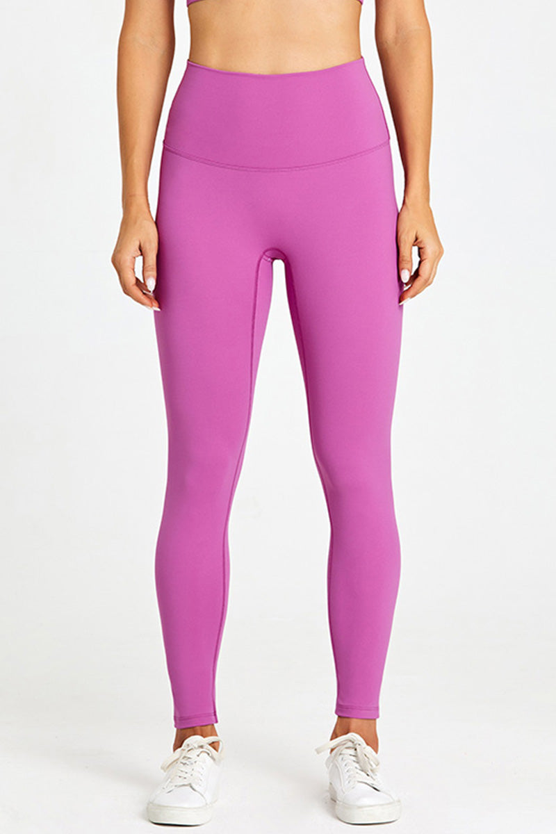 Solid High-Waisted Leggings