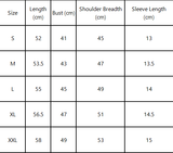Short Length Women's Casual T-Shirt