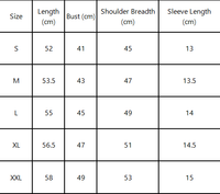 Short Length Women's Casual T-Shirt