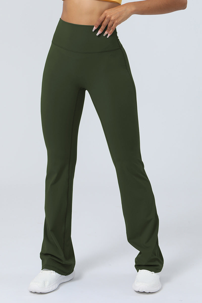 Ladies' Sporty Tight Flare Yoga Dance Pants