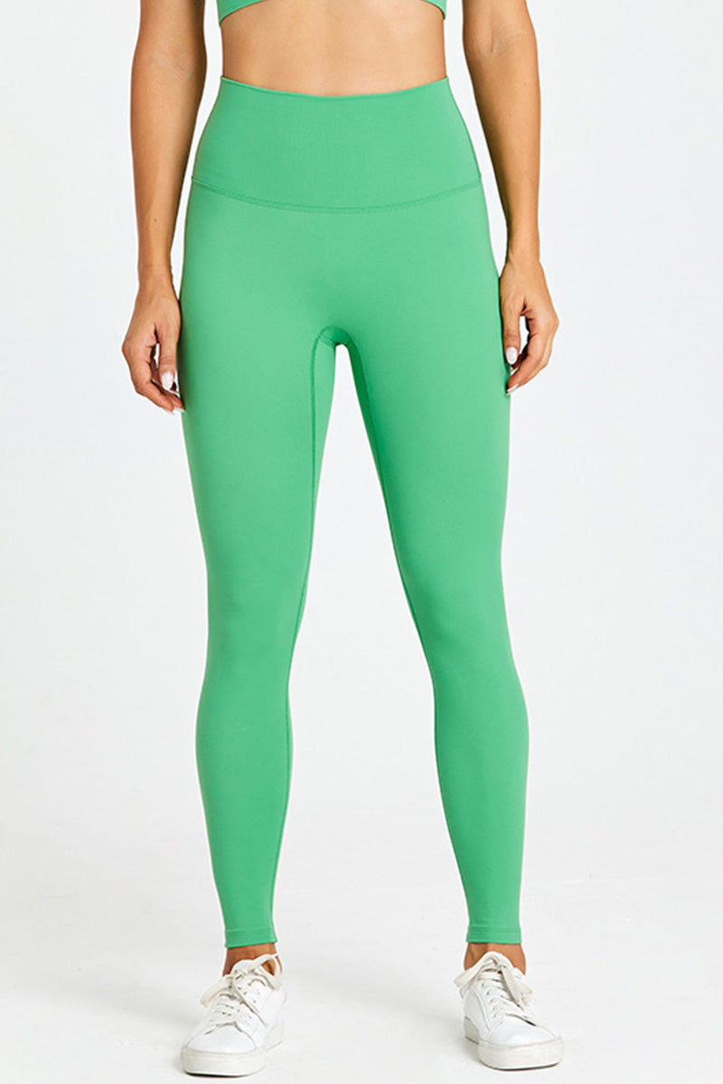 Solid High-Waisted Leggings