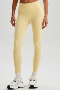Women High Waisted Butt Lifting Seamless Naked Sensation Yoga Leggings