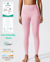 Women Eco-Friendly Fabric Foot-Stepping Model Buttocks Lifting And Shaping Yoga Fitness Running Exercise Leggings