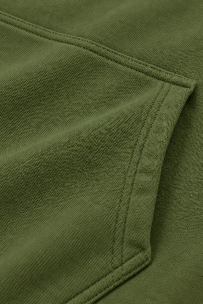 Women's Fall Solid Hoodie With Pet Pocket And Finger Cuffs