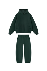 Men's Fall Fleece Hoodie & Wide Leg Sweatpants Casual Set