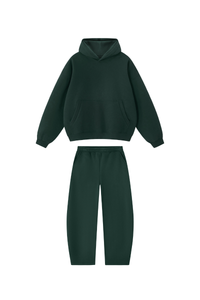 Men's Fall Fleece Hoodie & Wide Leg Sweatpants Casual Set