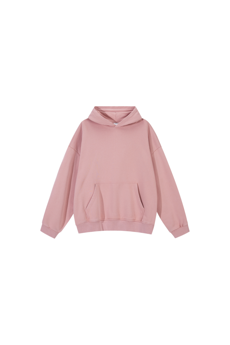 Men's 100% Cotton Winter 430G Heavyweight Loose Hoodie