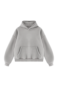 Unisex Fall Fleece Heavyweight Washed Drop Shoulder Hoodie