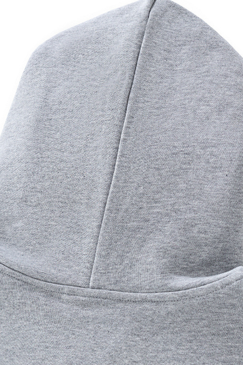 Women's Fall Color Block Set:Cropped Hoodie And Sweatpants