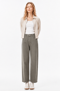 Women's Fall Mid Rise Vintage Casual Jeans