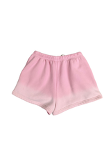 Women's Fall Vintage Gradient Fleece Drawstring Shorts