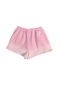 Women's Fall Vintage Gradient Fleece Drawstring Shorts