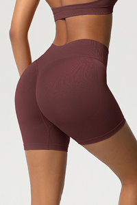 Women's Seamless Butt-Lifting Sport Shorts