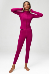 Classic Plus Size Bare Feel Three-piece Yoga Wear Set