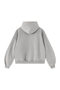 Men's Fall Fleece Heavyweight Washed Drop Shoulder Hoodie
